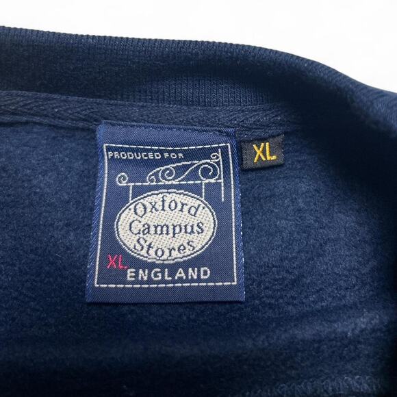 Oxford Campus Stores 90s Vintage England University Sportswear Sweatshirt XL - Picture 5 of 6